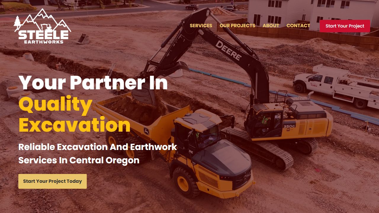 steelearthworks.com homepage